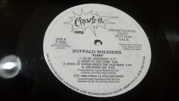 Buffalo Soldiers : Penny (LP, Album, Promo)