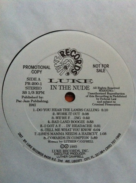 Luke : In The Nude (2xLP, Album, Promo)