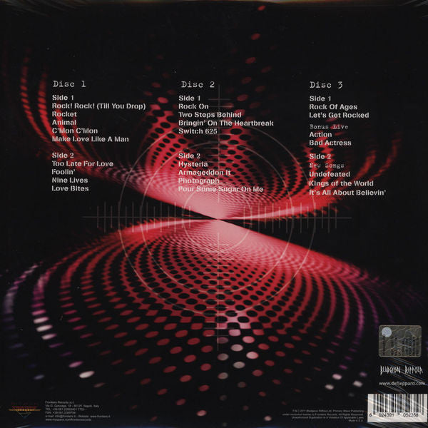 Def Leppard : Mirror Ball - Live & More (3xLP, Album, Ltd, 180)