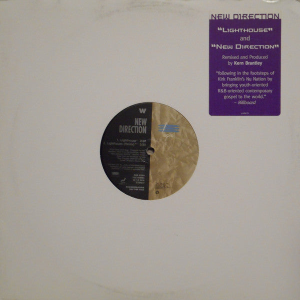 New Direction (5) : Lighthouse / New Direction (12", Single, Promo)