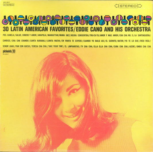Eddie Cano And His Orchestra : 30 Latin American Favorites (LP)