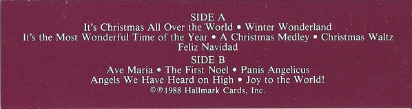 Various : Joy To The World (The Music Of Christmas) (Cass, Album)