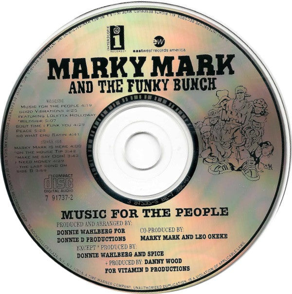 Marky Mark & The Funky Bunch : Music For The People (CD, Album, Spe)