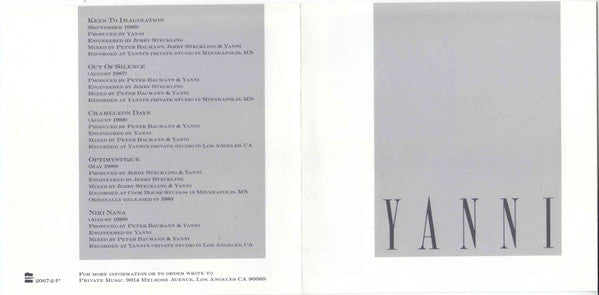 Yanni (2) : In Celebration Of Life (CD, Comp, Dis)
