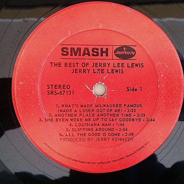 Jerry Lee Lewis : The Best Of Jerry Lee Lewis (LP, Comp)