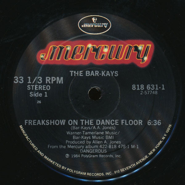 Bar-Kays : Freakshow On The Dance Floor (12", 26)