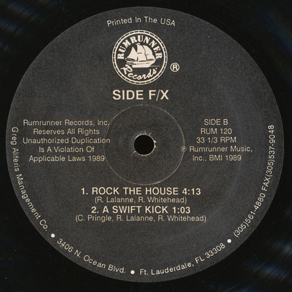 Side F/X : A Swift Kick (12")