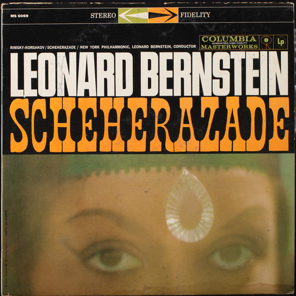Nikolai Rimsky-Korsakov / The New York Philharmonic Orchestra, Leonard Bernstein : Scheherazade (LP, Album, Pit)