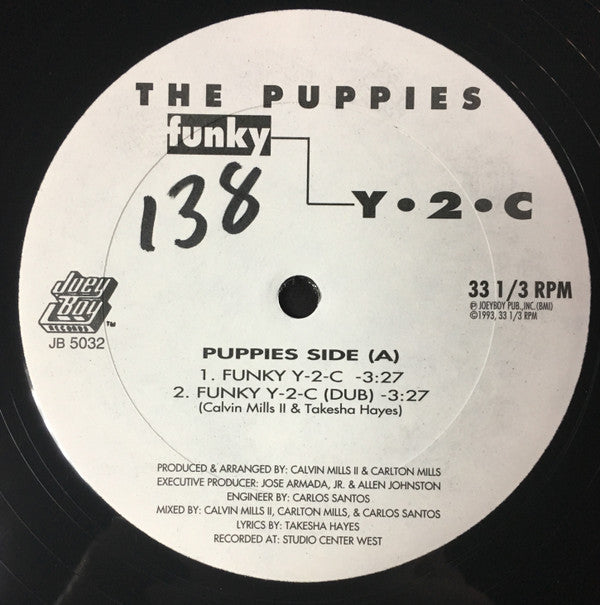 The Puppies : Funky Y-2-C (12")