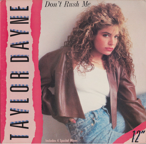 Taylor Dayne : Don't Rush Me (12")