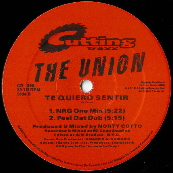 The Union : If U Don't Get It (12")