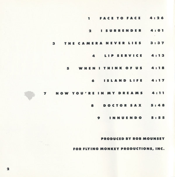 Michael Franks : The Camera Never Lies (CD, Album)