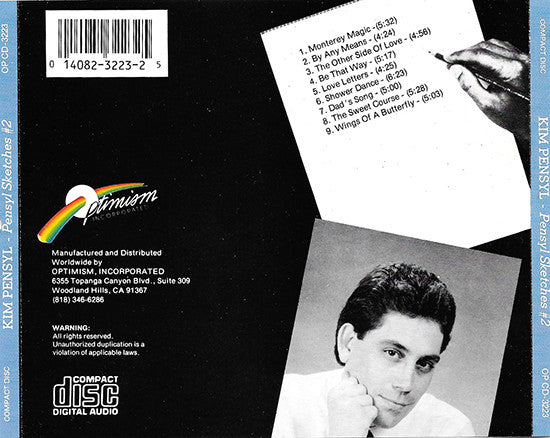 Kim Pensyl : Pensyl Sketches #2 (CD, Album, Promo)
