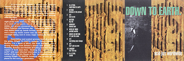 Various : Down To Earth: Acid Jazz Worldwide (CD, Comp, Par)