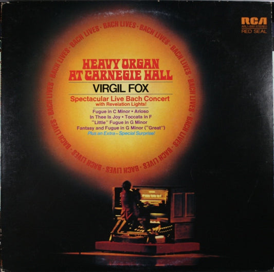 Virgil Fox : Heavy Organ At Carnegie Hall (LP, Album)