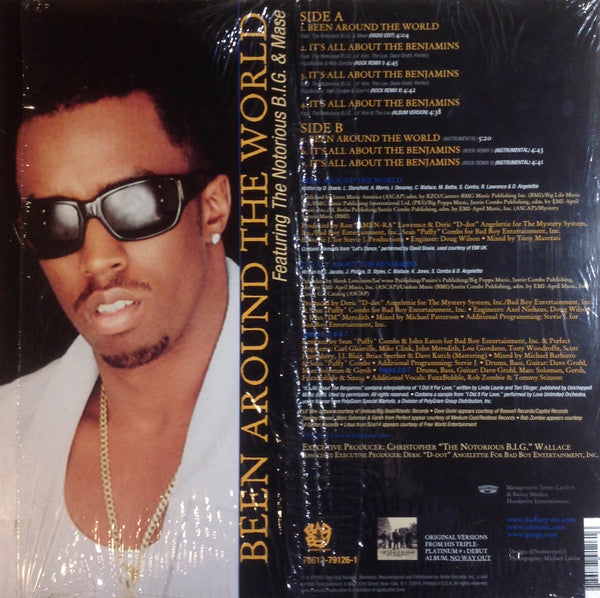 Puff Daddy & The Family Featuring Notorious B.I.G. & Mase : Been Around The World (12", Single)
