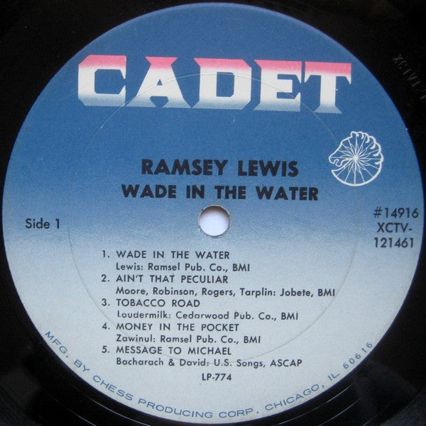 Ramsey Lewis : Wade In The Water (LP, Album, Mono)