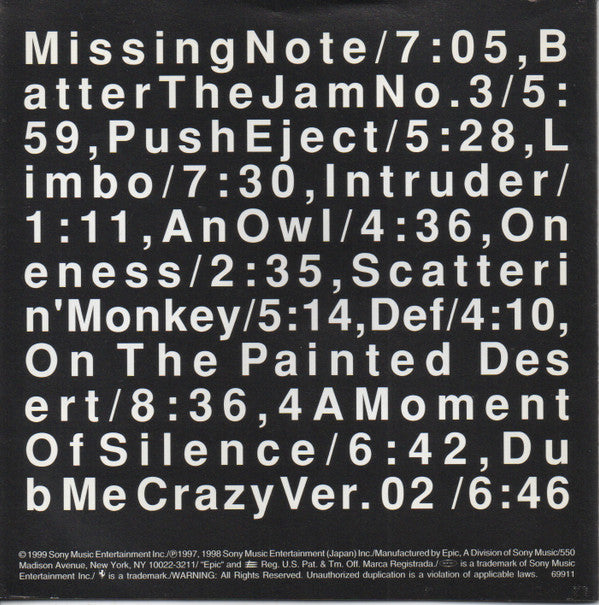 Boom Boom Satellites : Out Loud (CD, Album)