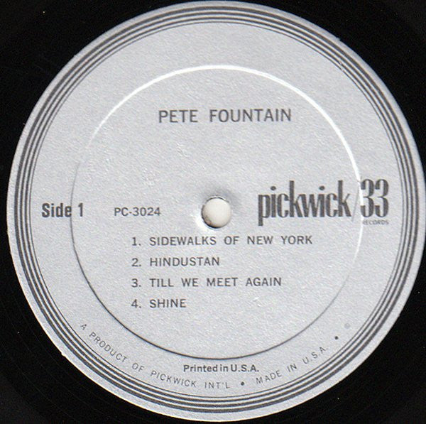 Pete Fountain : Pete Fountain (LP, Comp, Mono)