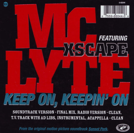 MC Lyte : Keep On, Keepin' On (12")