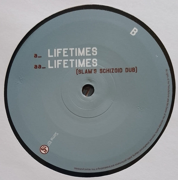 Slam Featuring Tyrone Palmer : Lifetimes (12")