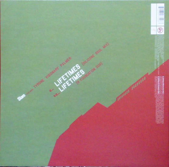 Slam Featuring Tyrone Palmer : Lifetimes (Remixes) (12")