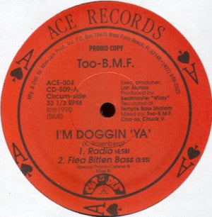 2 BMF : I'm Doggin 'Ya' / We Can Get Together (12", Promo)