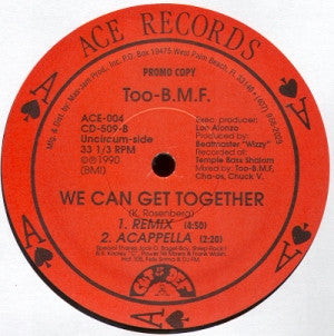 2 BMF : I'm Doggin 'Ya' / We Can Get Together (12", Promo)