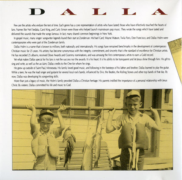 Dallas Holm : The Early Works (CD, Comp)