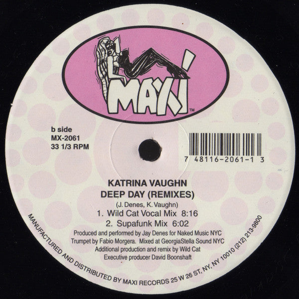 Katrina Vaughn : Deep Day (Remixes) (12")