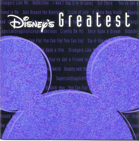 Various : Disney's Greatest Volume 1 (CD, Comp)