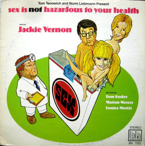 Jackie Vernon : Sex Is Not Hazardous To Your Health (LP, Album)