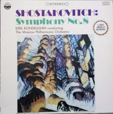 Dmitri Shostakovich - Kiril Kondrashin, Moscow Philharmonic Orchestra : Symphony No. 8 (LP)