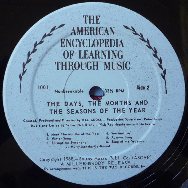 Ray Heatherton : The Days, The Months And The Seasons Of The Year (LP)