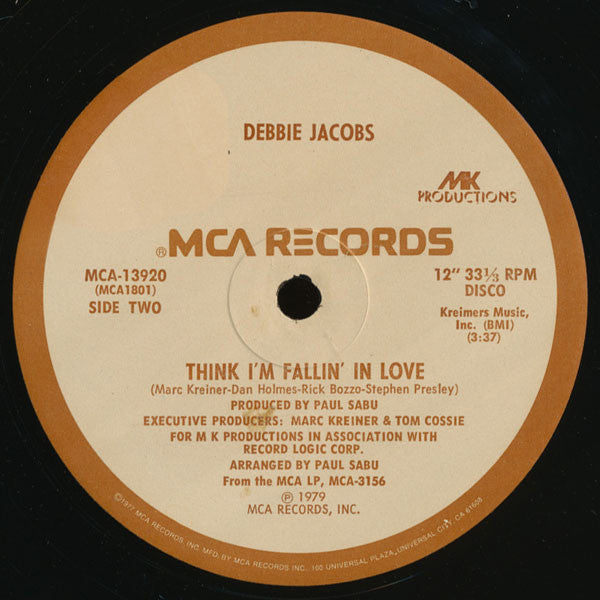 Debbie Jacobs : Undercover Lover (12")