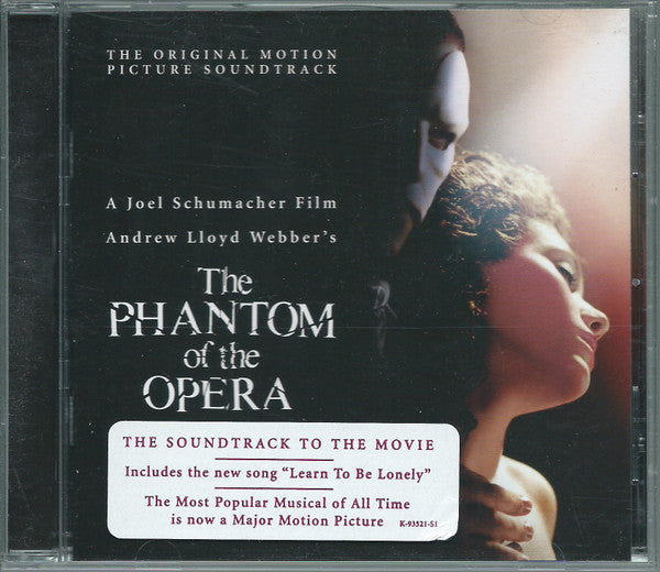 Andrew Lloyd Webber : The Phantom Of The Opera: The Original Motion Picture Soundtrack (CD, Album)