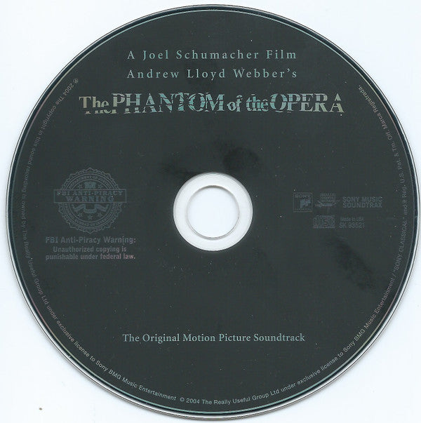 Andrew Lloyd Webber : The Phantom Of The Opera: The Original Motion Picture Soundtrack (CD, Album)