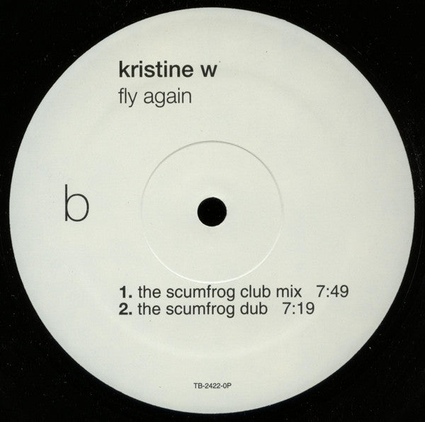 Kristine W : Fly Again (12", Promo)