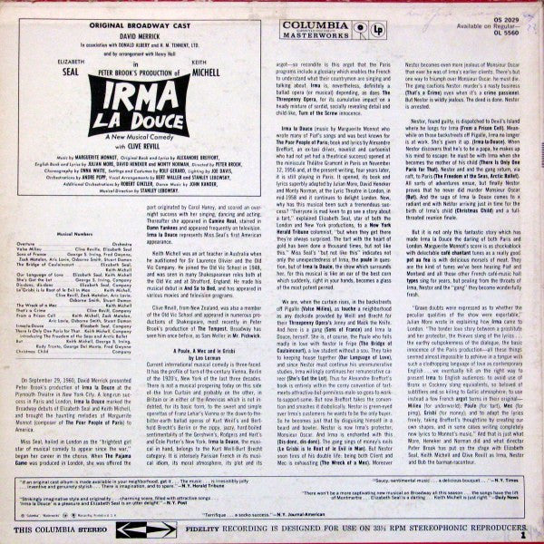 Various : Irma La Douce (LP, Album)