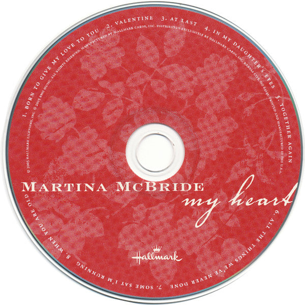 Martina McBride : My Heart (CD, Album)