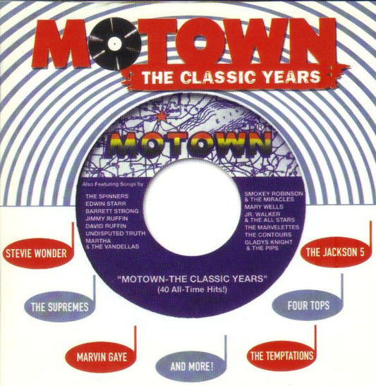 Various : Motown The Classic Years (2xCD, Comp, Club)