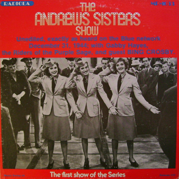The Andrews Sisters : The Andrews Sisters Show (LP)