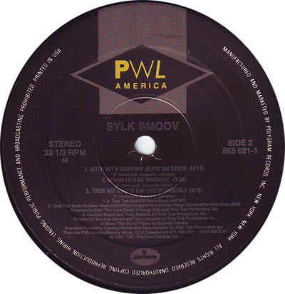 Sylk Smoov : Trick Wit A Good Rap (12")