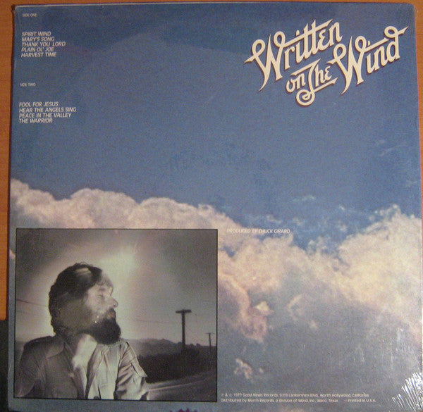Chuck Girard : Written On The Wind (LP, Album)