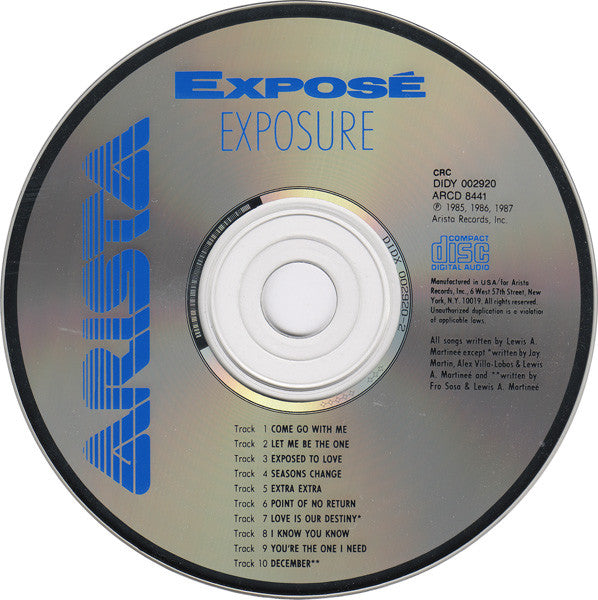 Exposé : Exposure (CD, Album, Club)