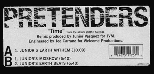 The Pretenders : Time (12")