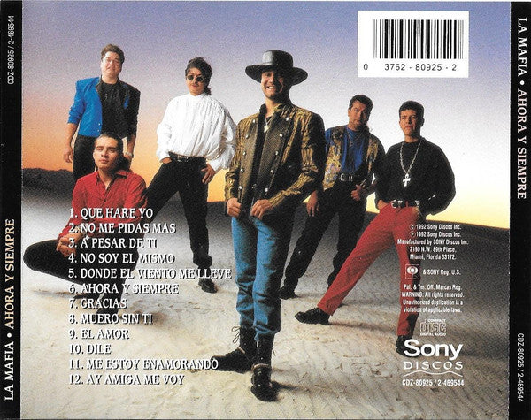 La Mafia : Ahora Y Siempre (CD, Album)