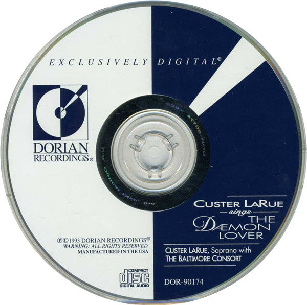 Custer LaRue, Baltimore Consort* : The Daemon Lover (Traditional Ballads & Songs Of England, Scotland & America) (CD)