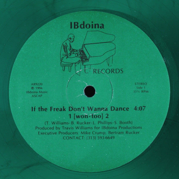 1[Won-Too]2 : If The Freak Don't Wanna Dance (12", gre)