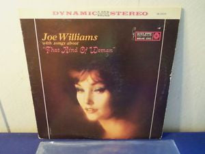Joe Williams : With Songs About "That Kind Of Woman" (LP, Album, RE)